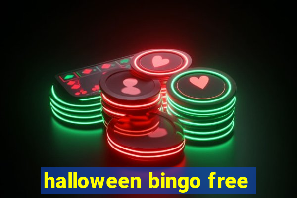 halloween bingo free