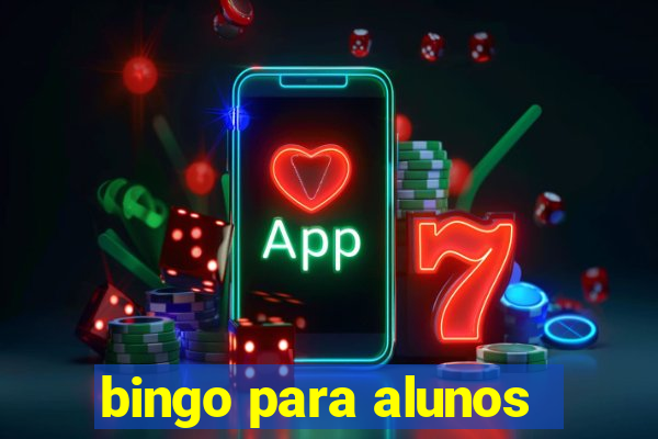 bingo para alunos