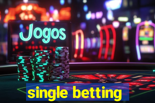 single betting