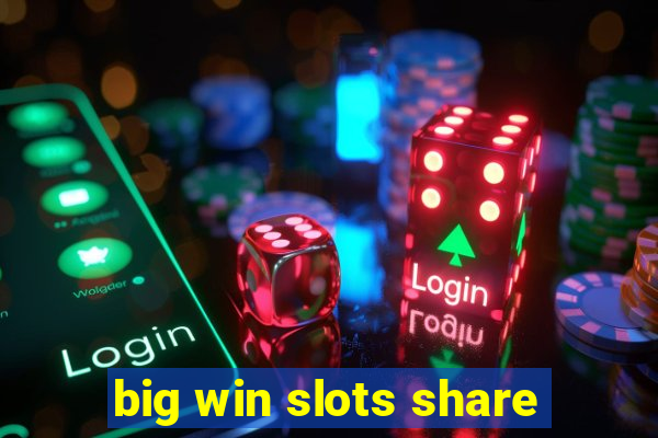 big win slots share