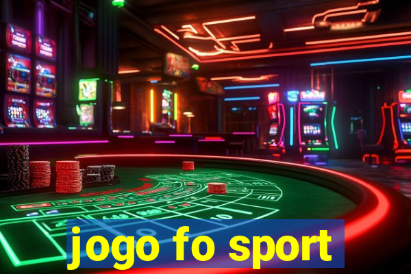 jogo fo sport