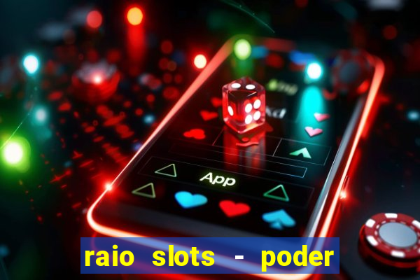 raio slots - poder de zéus