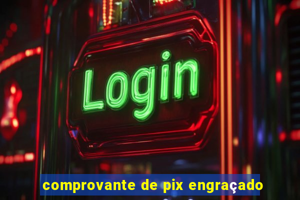 comprovante de pix engraçado