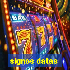 signos datas