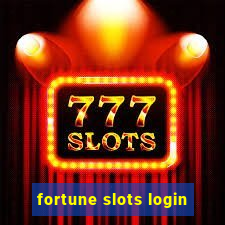 fortune slots login