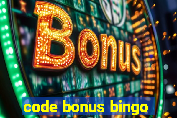 code bonus bingo