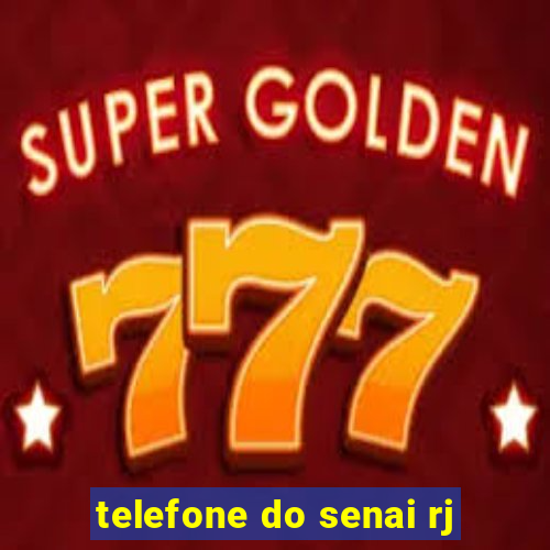 telefone do senai rj