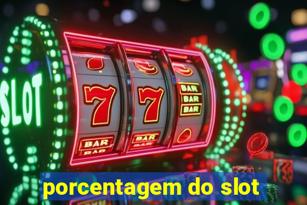 porcentagem do slot