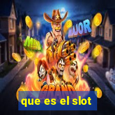 que es el slot