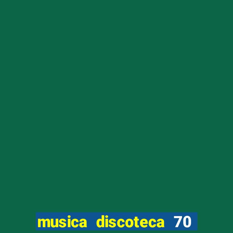 musica discoteca 70 80 90