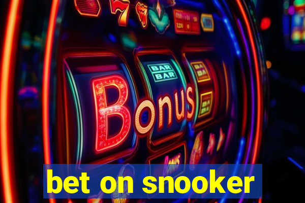 bet on snooker