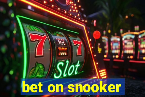 bet on snooker