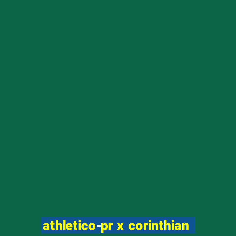 athletico-pr x corinthian