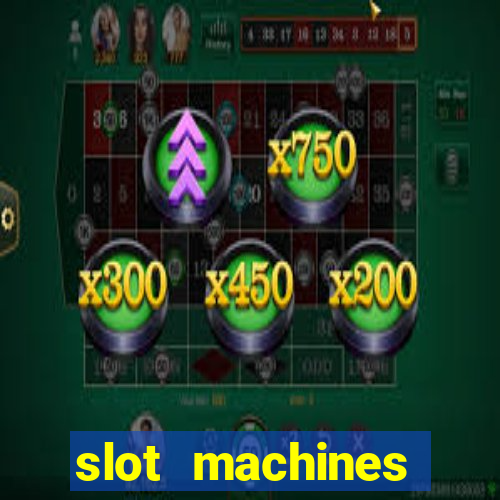 slot machines online gambling