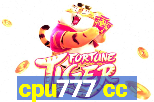 cpu777 cc