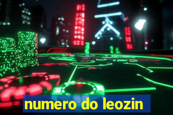 numero do leozin