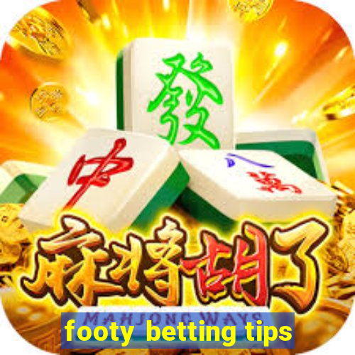 footy betting tips