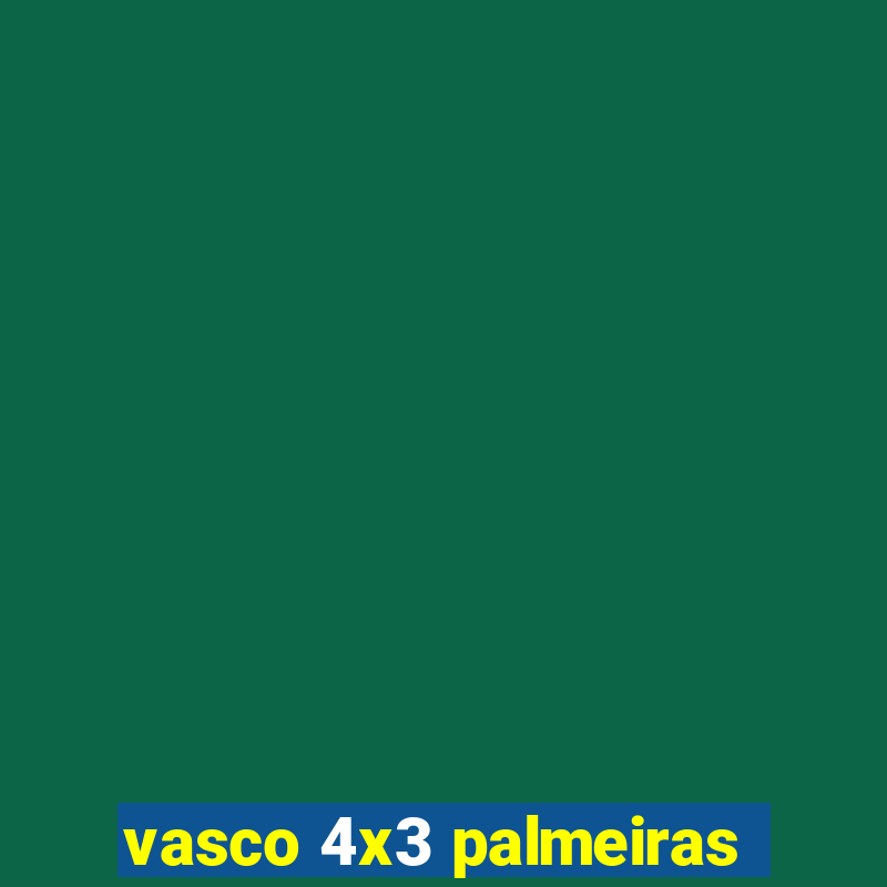 vasco 4x3 palmeiras