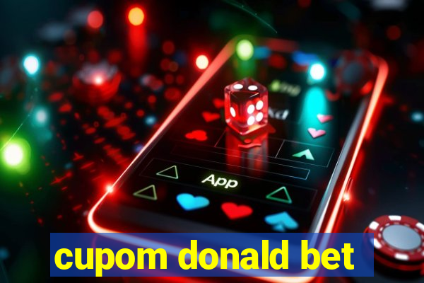 cupom donald bet