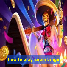 how to play zoom bingo