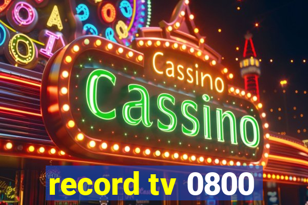 record tv 0800