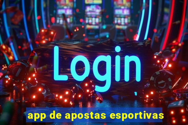 app de apostas esportivas