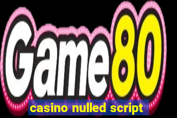 casino nulled script