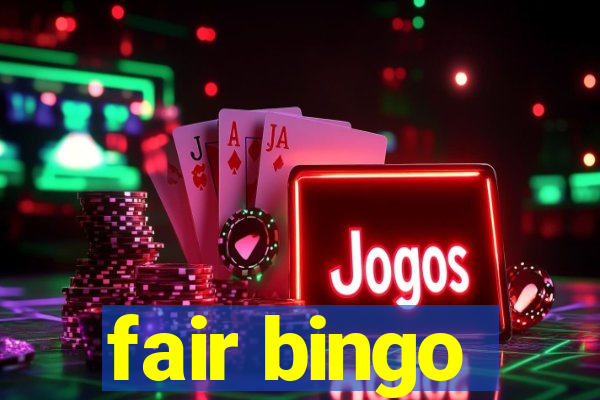 fair bingo