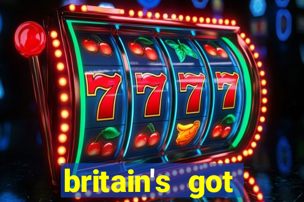 britain's got talent bingo