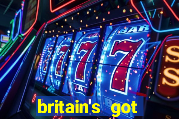 britain's got talent bingo