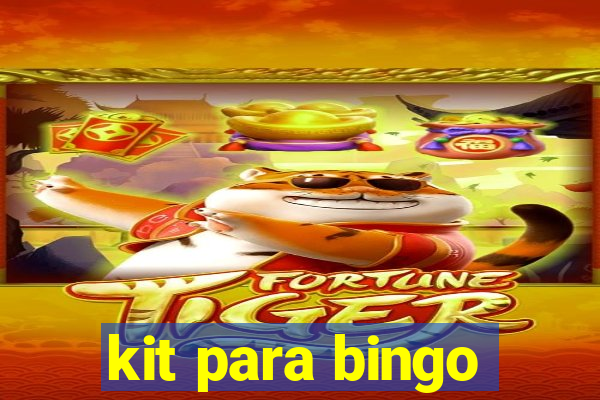 kit para bingo