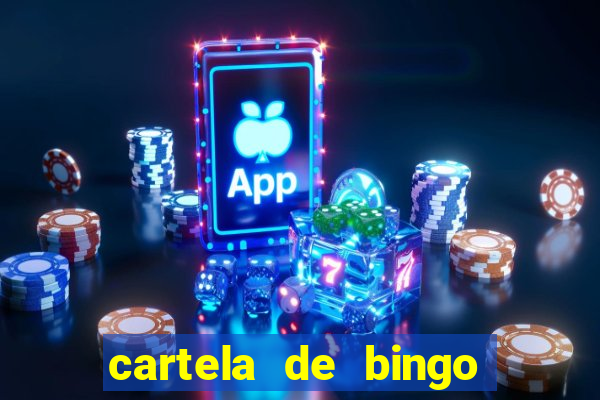 cartela de bingo para imprimir gratis