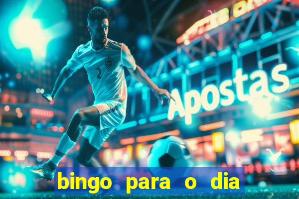 bingo para o dia do estudante