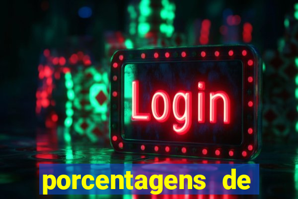 porcentagens de jogos pagantes