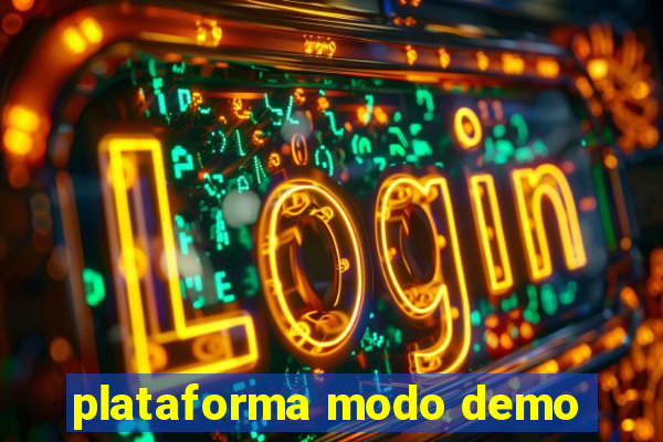 plataforma modo demo