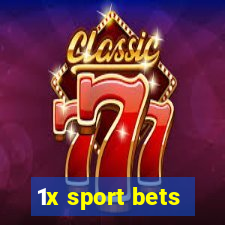 1x sport bets