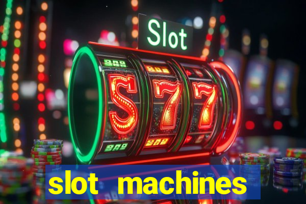 slot machines online casino