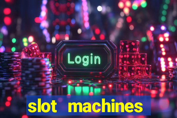 slot machines online casino