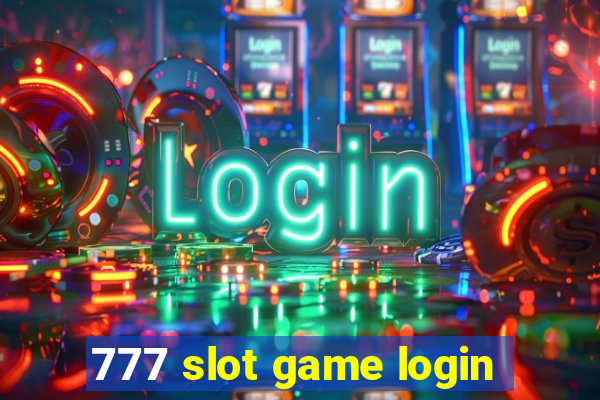 777 slot game login