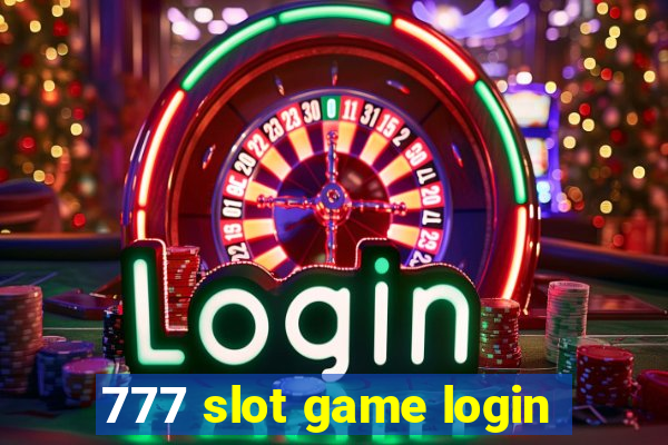 777 slot game login