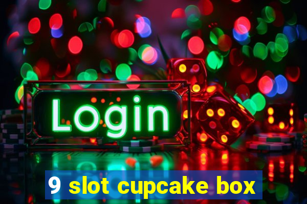 9 slot cupcake box