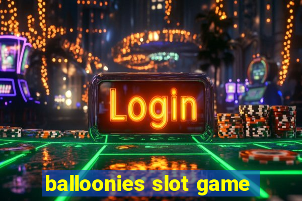 balloonies slot game