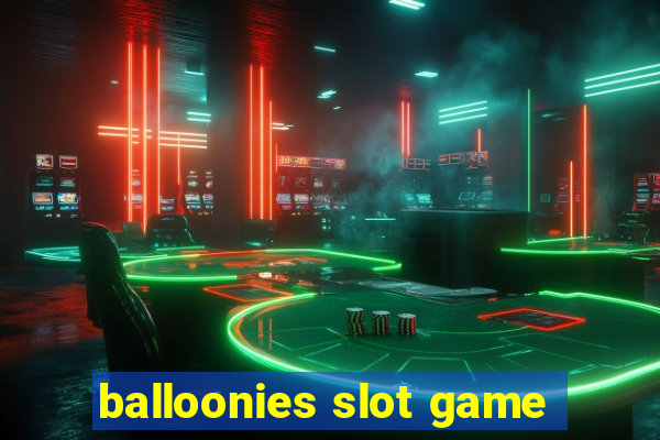 balloonies slot game