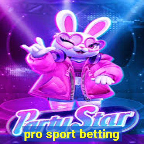 pro sport betting