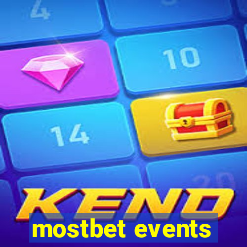 mostbet events