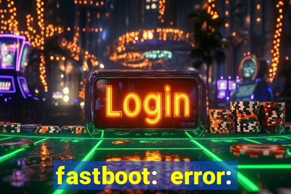 fastboot: error: failed to identify current slot