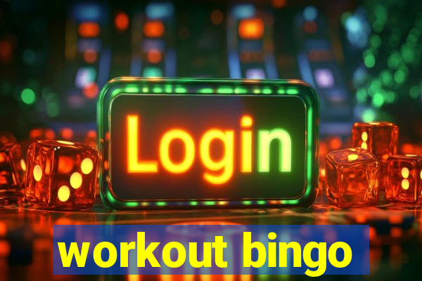 workout bingo