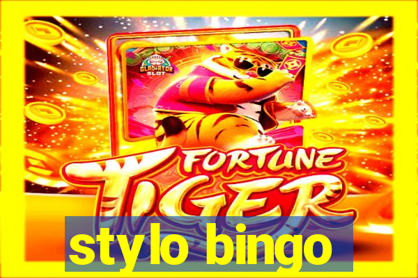 stylo bingo