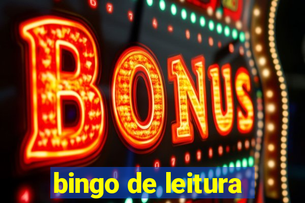 bingo de leitura