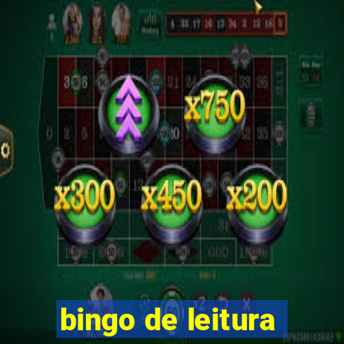 bingo de leitura